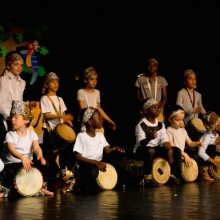 Atelier de percussions et danses africaines pour enfants